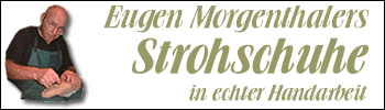 Banner Eugen Morgenthalers Strohschuhe